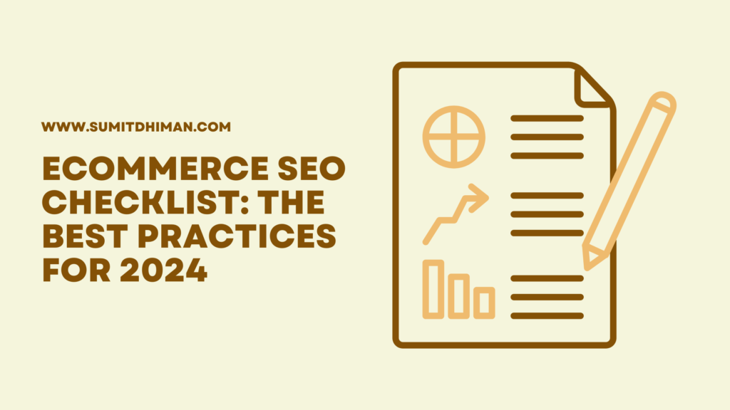 eCommerce SEO Checklist